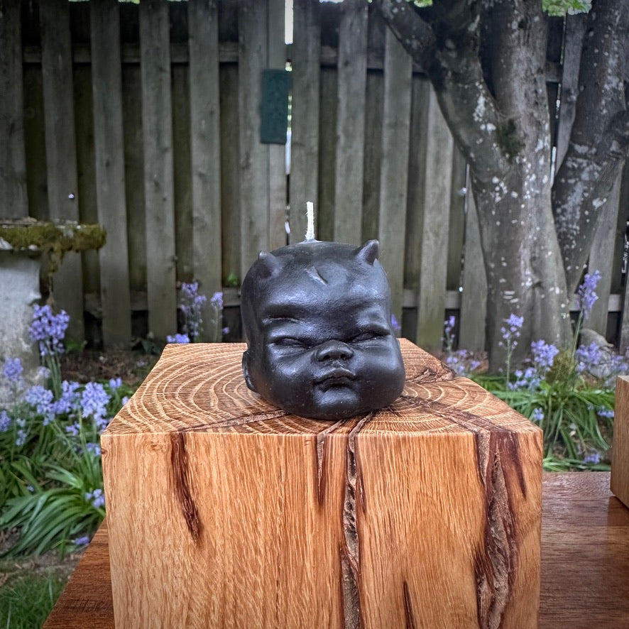 Beeswax Devil Baby Head