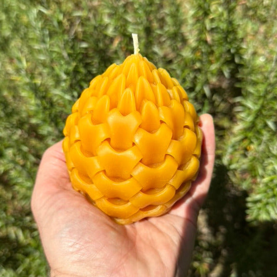 Woven - Beeswax Candle