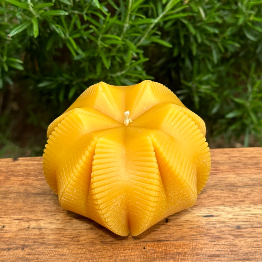 Aqua - Beeswax Candle