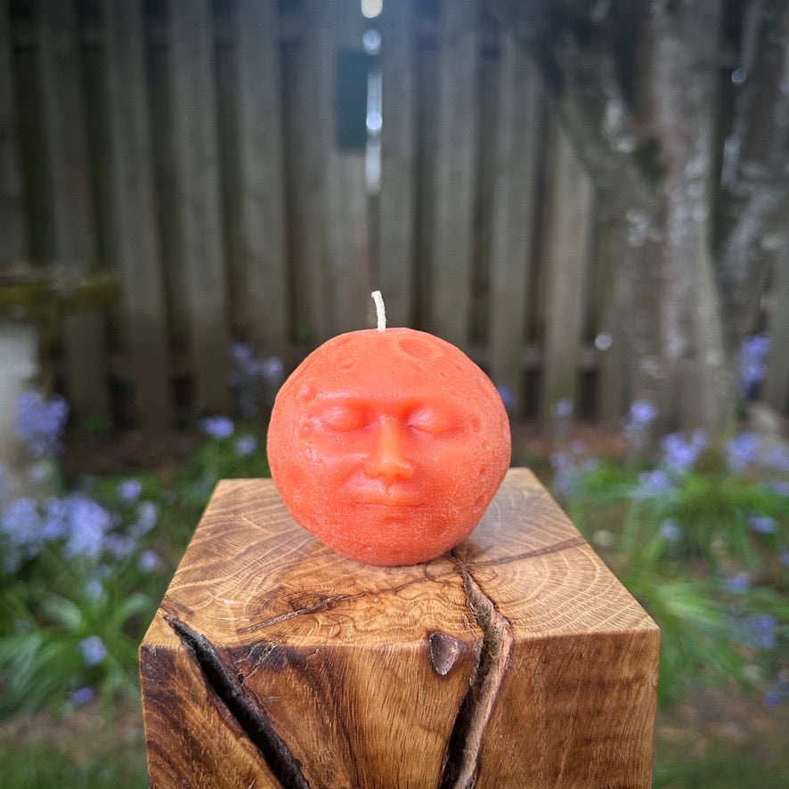 Sleeping Moon Beeswax Candle
