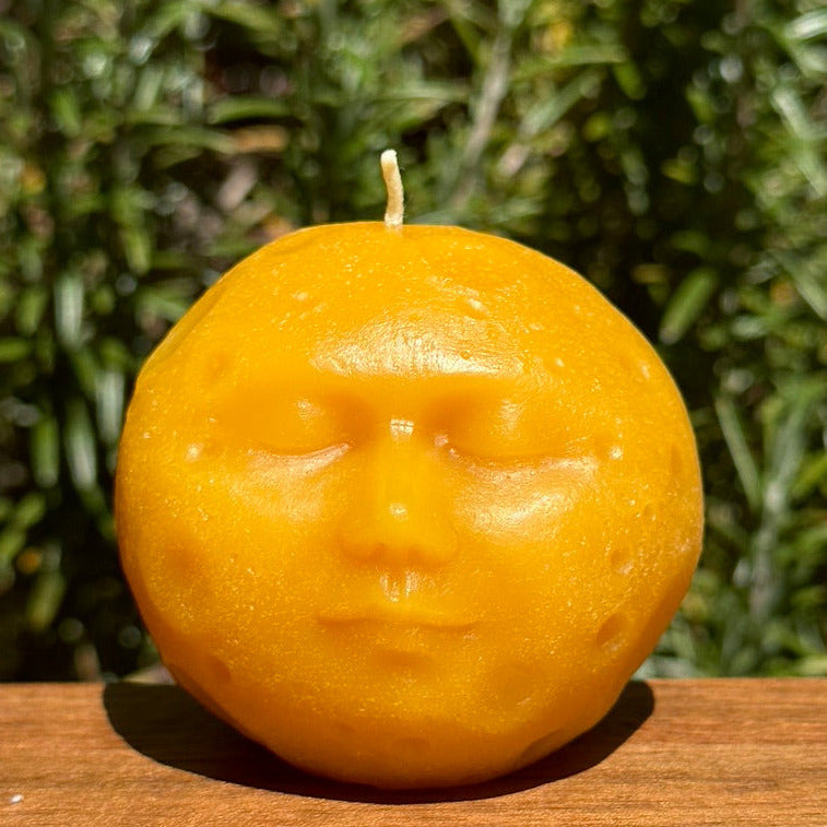 Sleeping Moon Beeswax Candle