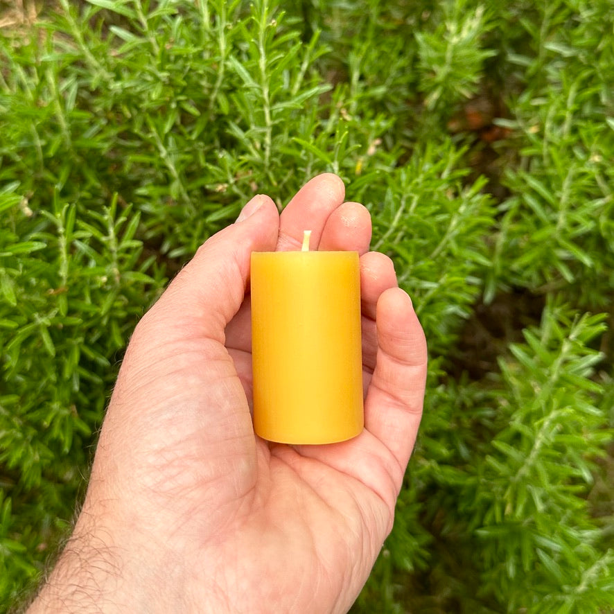 Classic Beeswax Pillar