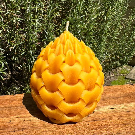 Woven - Beeswax Candle
