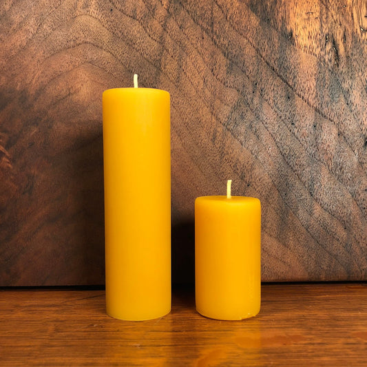 Classic Beeswax Pillar