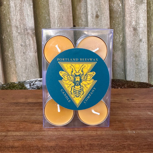 Beeswax Tea Lights - Set of 6